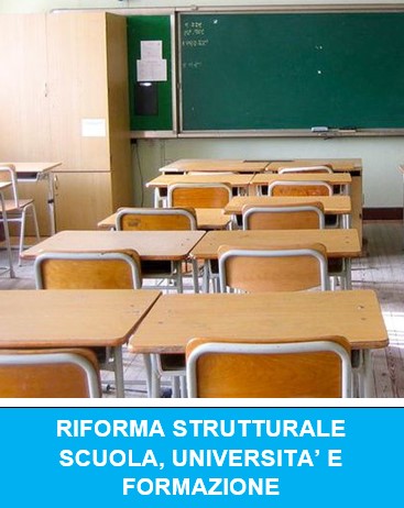 IRD Riforma Strutturale Scuola Università e Formazione