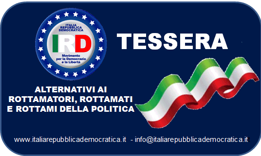 Tessera Italia Repubblica Democratica